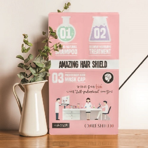 Mặt nạ 3 bước bảo vệ tóc hư tổn - Amazing Hair Shield