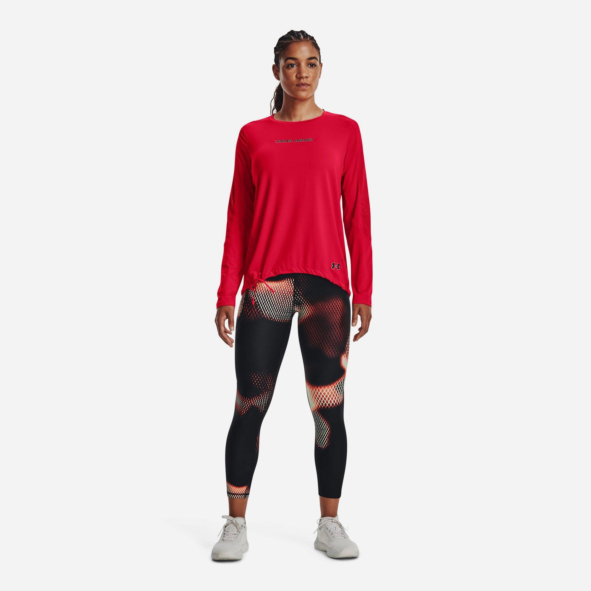 Áo tay dài thể thao nữ Under Armour Pieced Mesh Rfs - 1374494-100