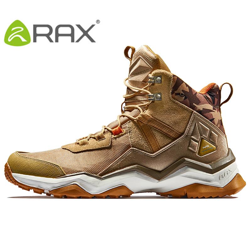 RAX Giày Đi Bộ Đường Dài Nam Chống Thấm Nước Thể Thao Ngoài Trời Giày Sneaker Cho Nam Giày Đi Bộ Nhẹ Thoáng Khí Đa Năng Giày Thể Thao Color: CARBON BLACK 420 Shoe Size: 9