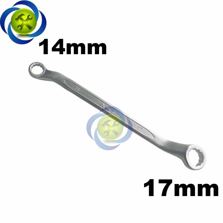 Cờ lê hai đầu tròng 14x17mm KWT