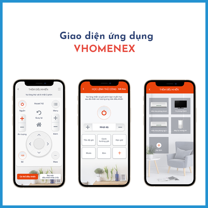 Bộ Điều Khiển Hồng Ngoại Từ Xa Thông Minh Vconnex - Hàng Chính Hãng