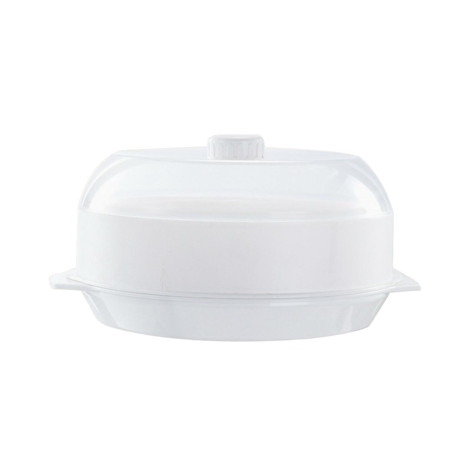 Microwave Food Steamer Stackable Food Container for Vegetables Kitchen Fish