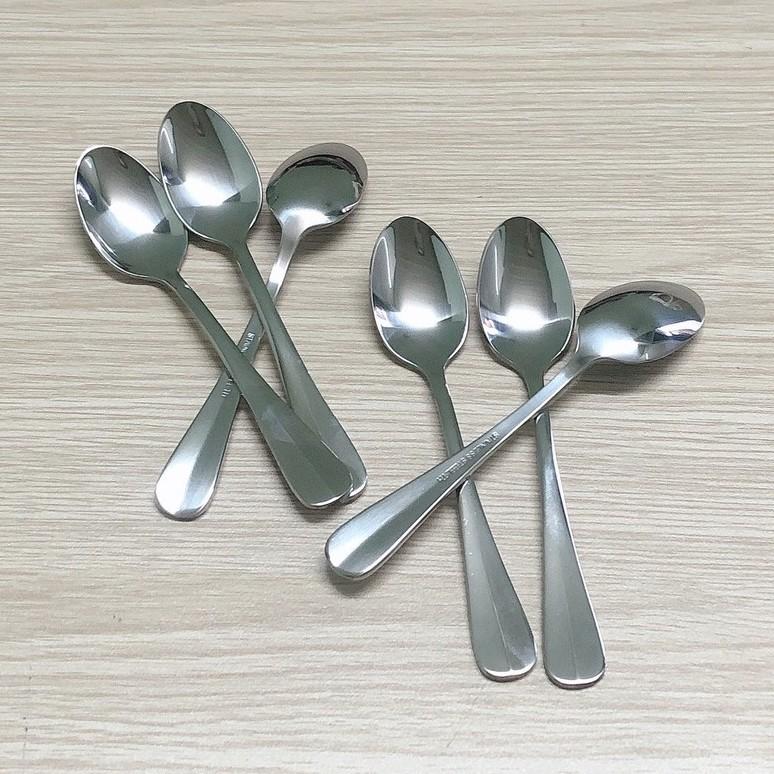 Muỗng cafe nhỏ - Thép không gỉ Inox cao cấp, kiểu dáng Mocha dài 11cm