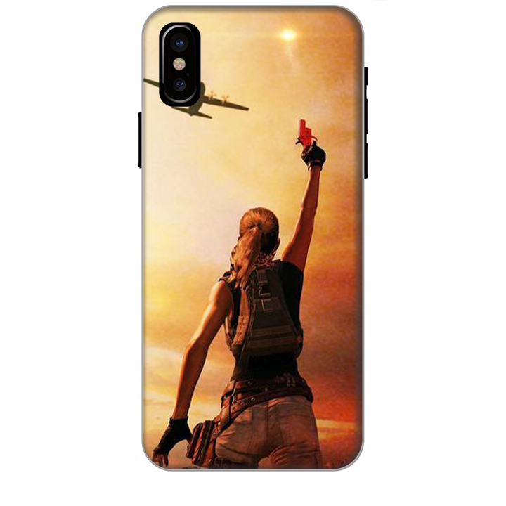 Ốp lưng dành cho điện thoại IPHONE XS MAX hinh PUBG Mẫu 06