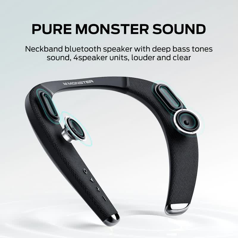Loa Bluetooth neckband Monster Boomerang Petite chính hãng new 100%