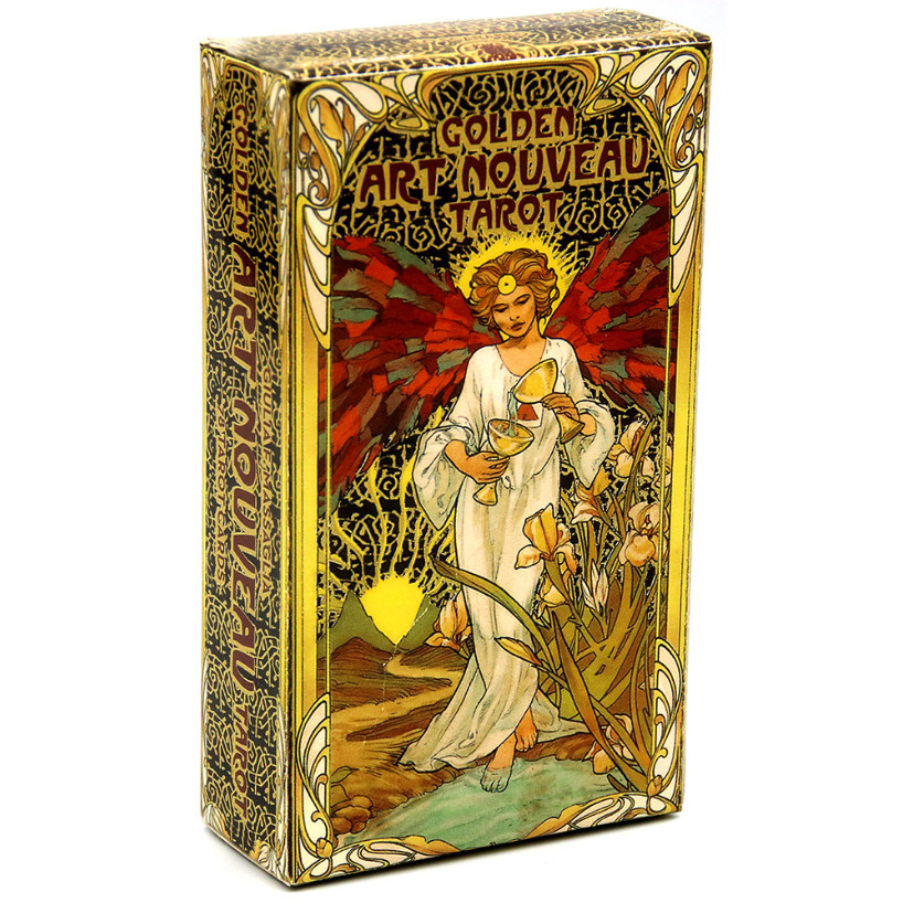 Hình ảnh Bộ Golden Art Nouveau Tarot Bài Bói New