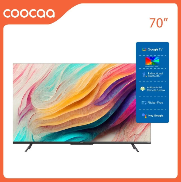 Google Tivi Coocaa 4K 70 Inch 70Y72 - Hàng chính hãng - Giao HCM và 1 số tỉnh thành