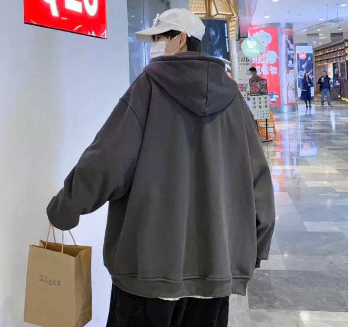 Áo Khoác Nỉ JUMP Form Unisex Nam Nữ Chất Nỉ Bông, Áo Khoác Hoodie Zip 3 Màu Nam Nữ Ulzzang Unisex - Áo khoác nỉ mũ form rộng nỉ bông dày dặn cotton mềm mịn