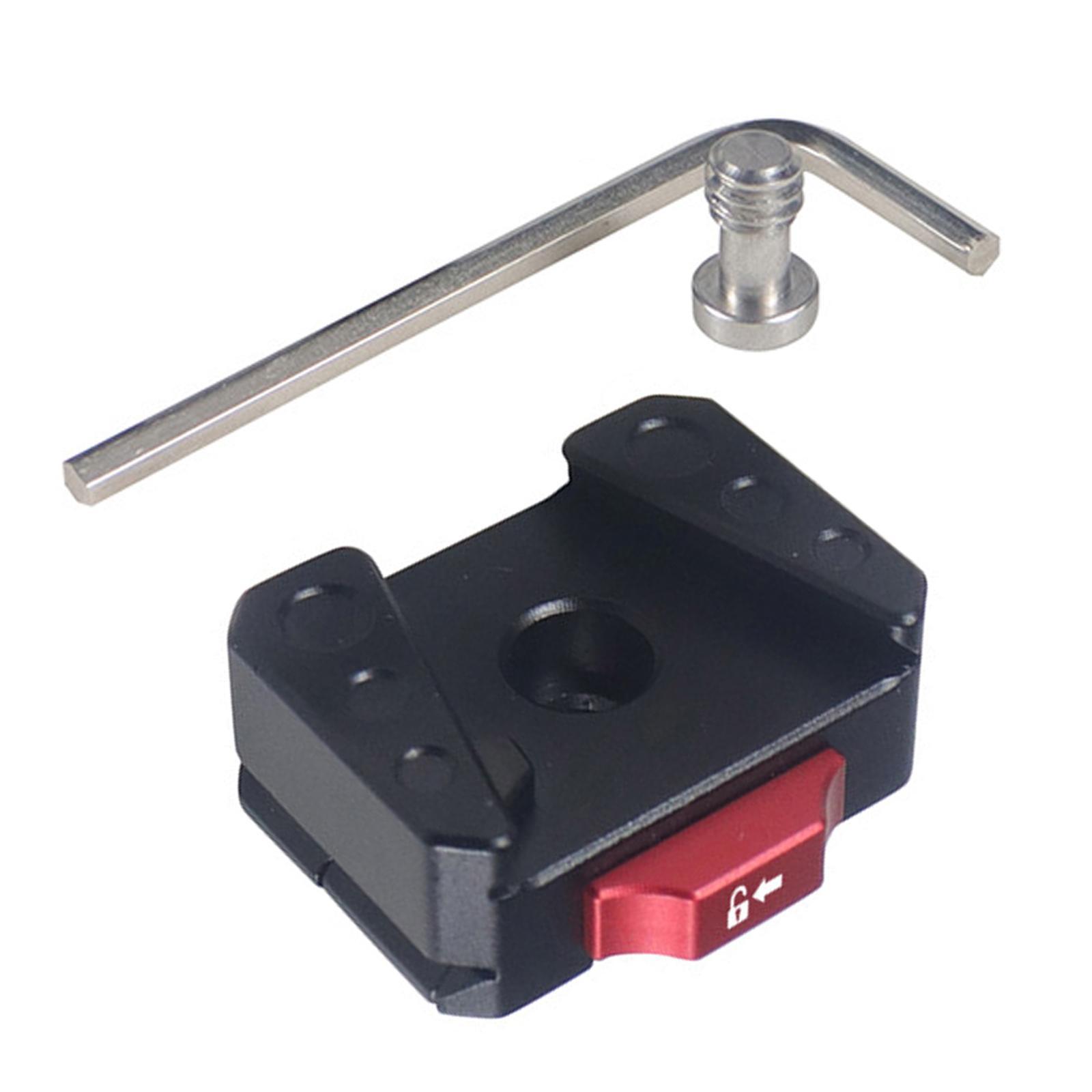 Quick Release Clamp Plate Camera Mount Adapter Clamp for DSLR Digital Camera