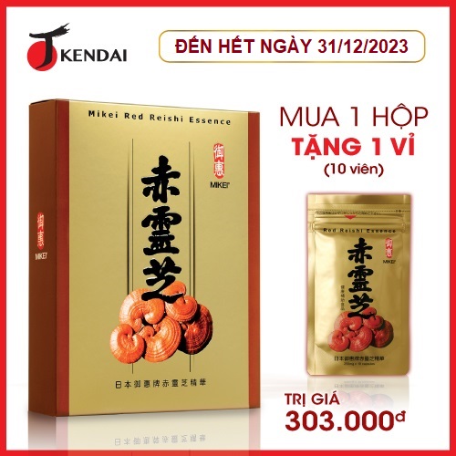 TPBVSK Xích Linh Chi Mikei - Bảo vệ gan, tăng cường sức đề kháng