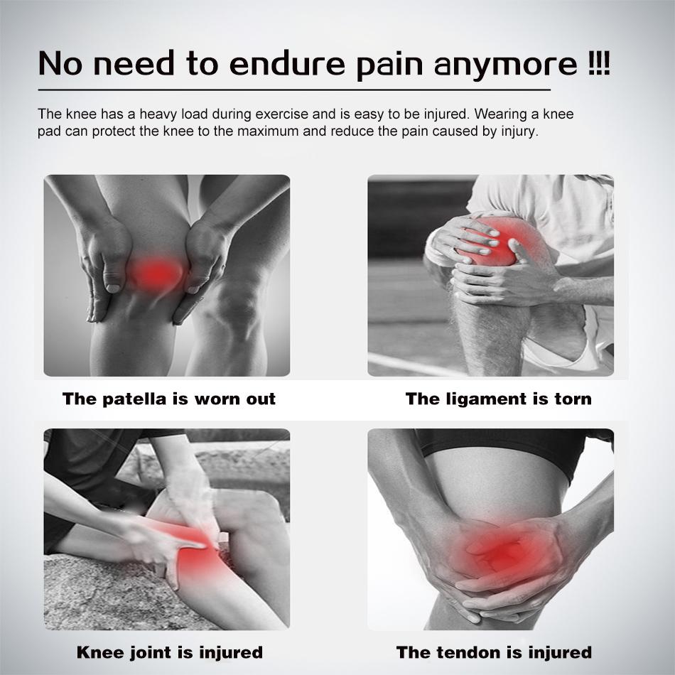 Đáng Giá 1/2 Miếng Đệm Đầu Gối Nẹp Hỗ Trợ Thể Thao Kneepad Nam Nữ Cho Viêm Khớp Bảo Vệ Tập Thể Dục Nén Tay Color: 1 Piece Black Size: XXXL