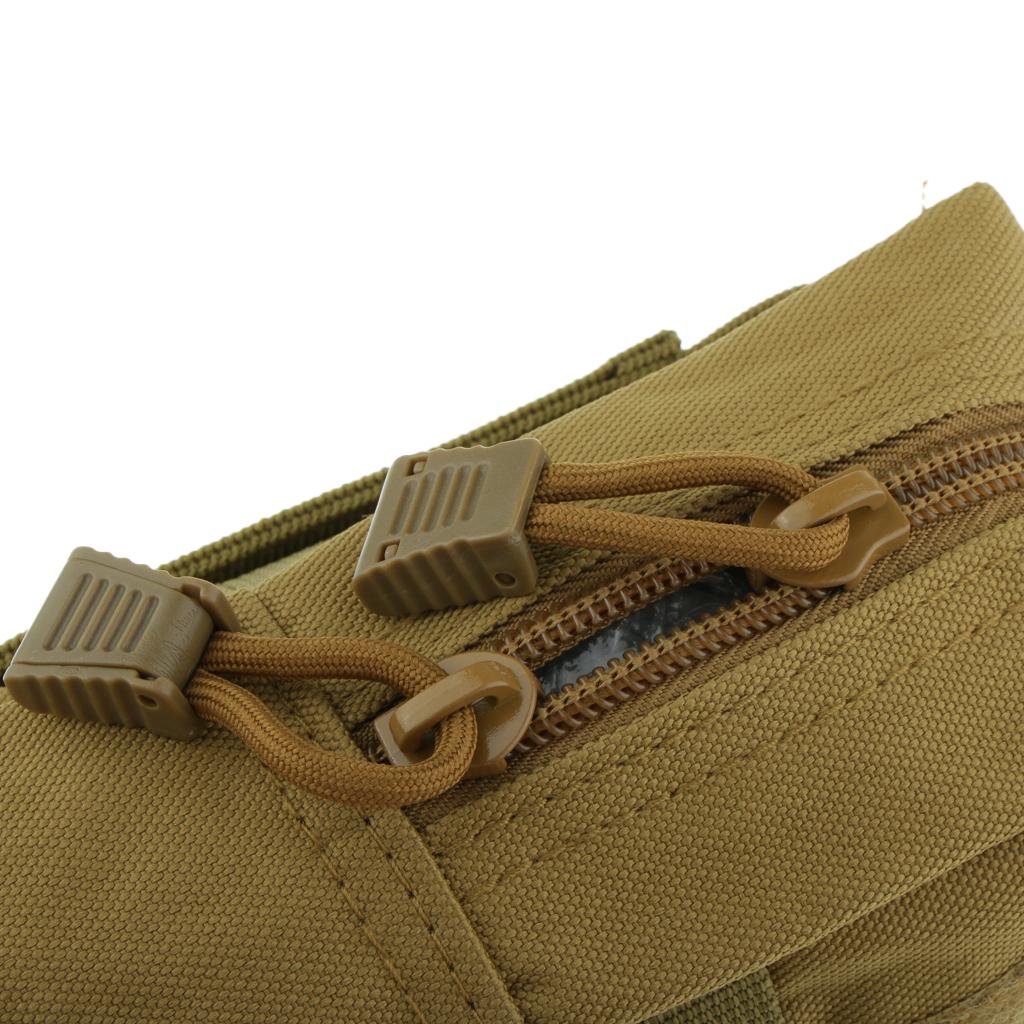 2pcs Durable Compact Molle Waist Pouch  Bag Outdoor EMT Pouch