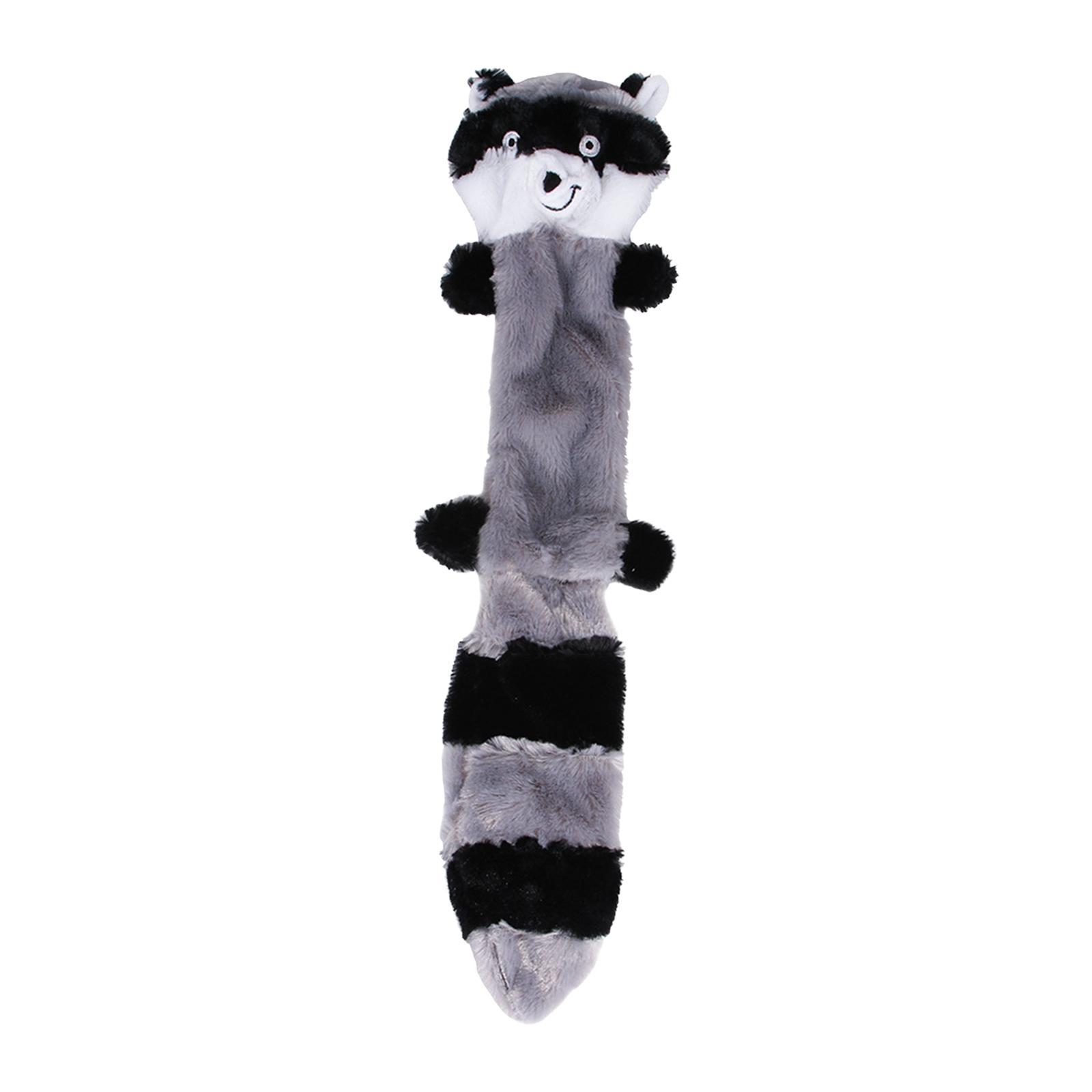 No Stuffing Plush Teething Dog Squeaky Toy for Small to Large Dogs