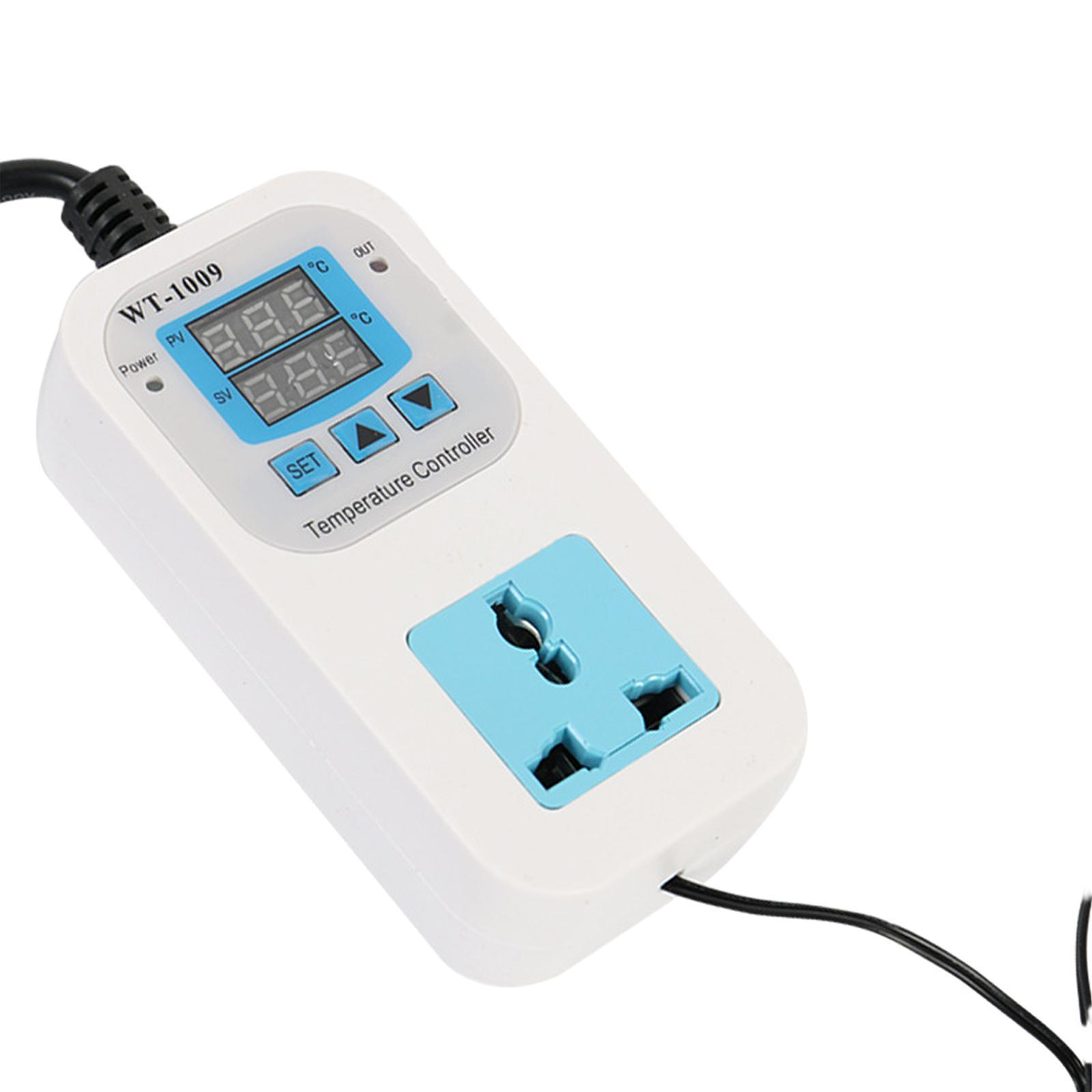 Thermostat Temperature Controller -50-110°C Digital Temperature Controller for Greenhouse  US Adapter