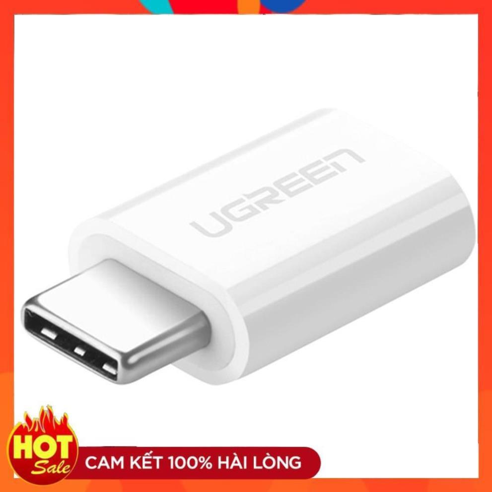 Đầu chuyển đổi Type C sang Micro USB Ugreen 30154 - Hàng Chính Hãng