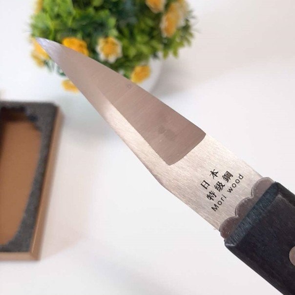 Dao ghép cành mori wood thép nhật cán gấp