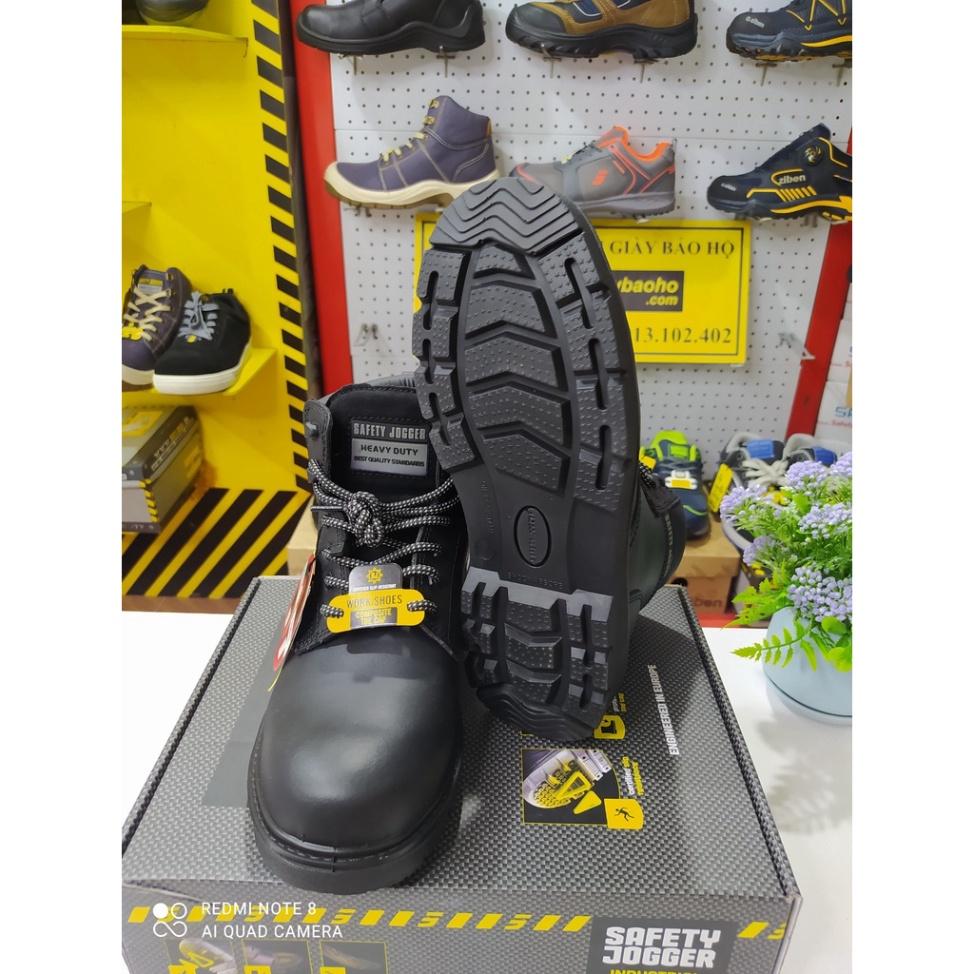 [Hàng Chính Hãng] Giày Safety Jogger X1100N Da Thật, Chống Va Đập Mạnh, Chống Đâm Xuyên