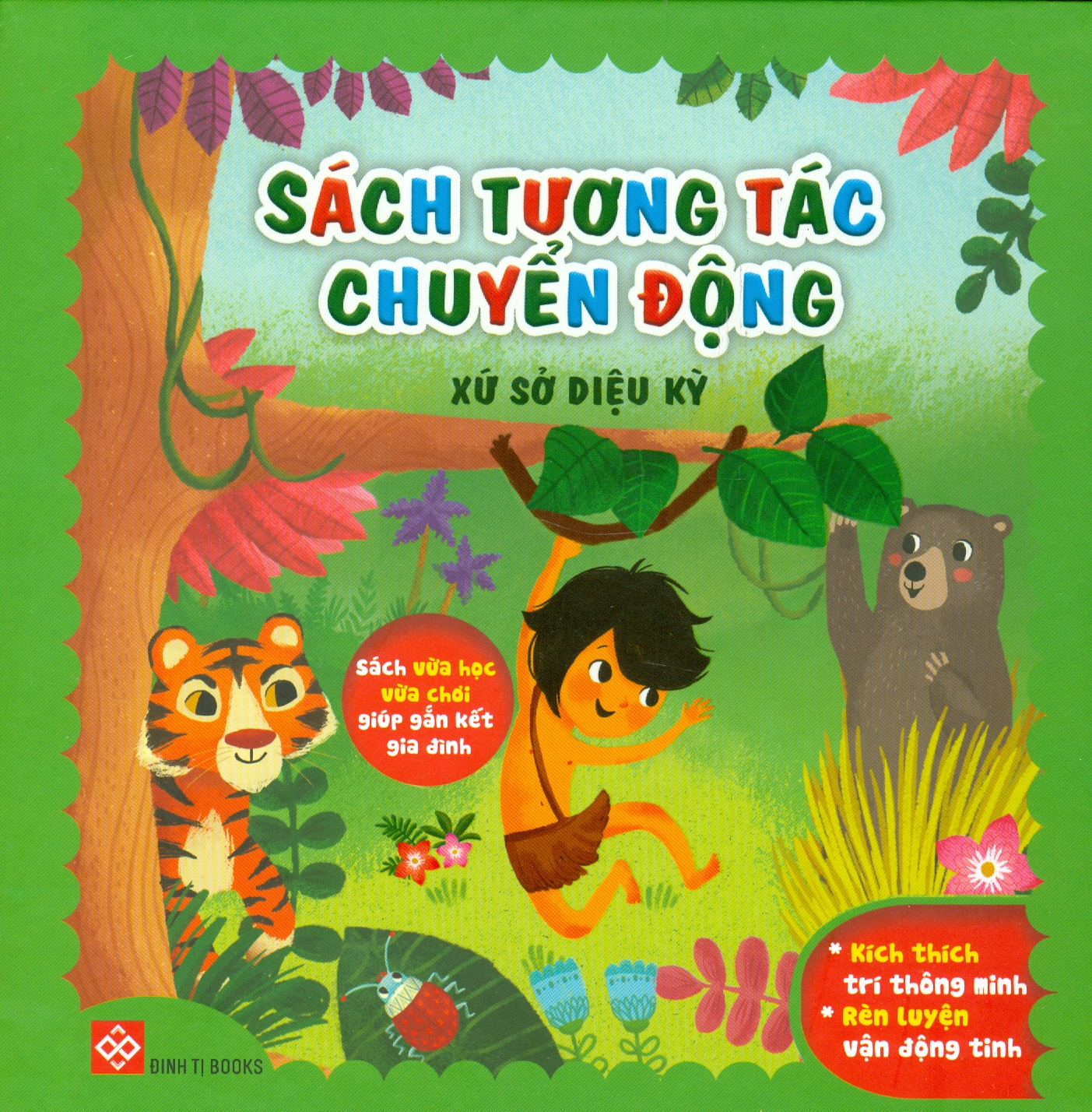 SÁCH TƯƠNG TÁC CHUYỂN ĐỘNG - XỨ SỞ DIỆU KỲ