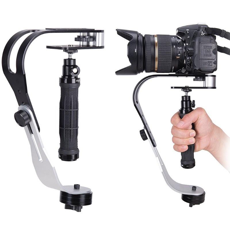 Tay Cầm Ổn Định Máy Ảnh Dslr 5dii Bằng Nhôm Cho Điện Thoại