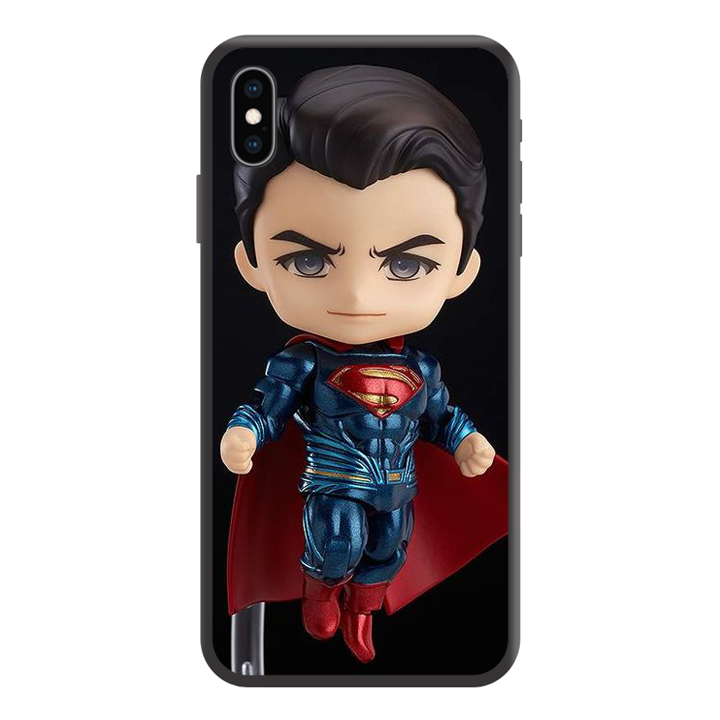 Ốp lưng điện thoại Iphone XS Max in hình Chibi Ifninity War - Cậu Bé Siêu Nhân Mẫu 06