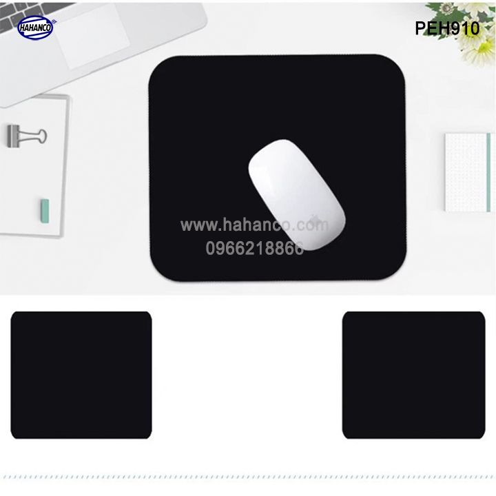 Miếng lót chuột gaming, pad bằng da bò xịn (PEH910) chống nước, trơn trượt siêu bền - Mouse Pads Leather of HAHANCO - Hàng chính hãng