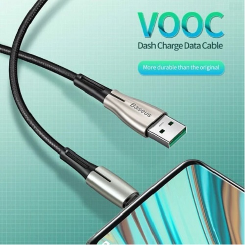 Cáp sạc nhanh siêu bền Baseus Waterdrop Micro USB Cable dùng cho Smartphone Android Samsung/ Oppo/ Xiaomi (4A/20W, Data Sync and QC/VOOC Quick Charging, Nylon Braided)