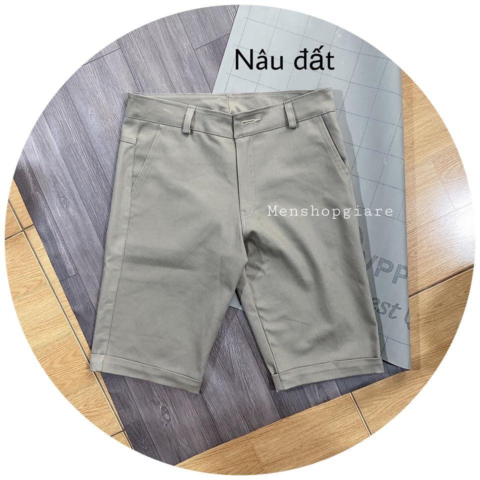 SHORT KAKI NAM CO GIÃN - HÌNH THẬT