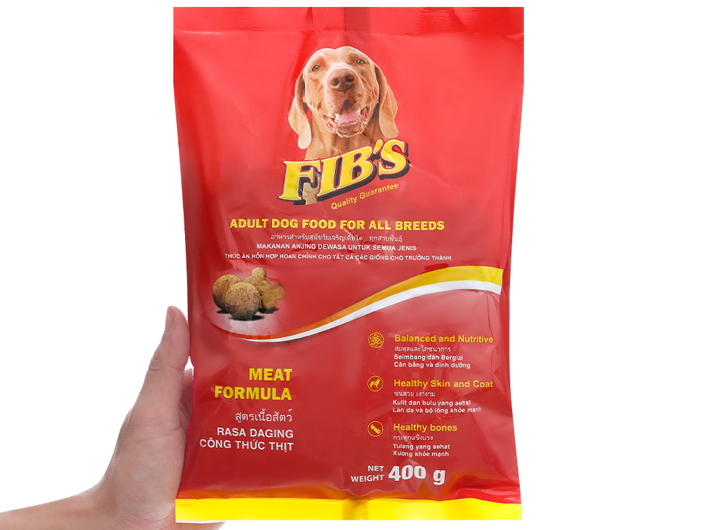 5 gói Đủ Loại Thức ăn cho chó Ganador Adult / Puppy - FIB's -  Cừu - Trứng Sữa - Cá Hồi - Sữa DHA