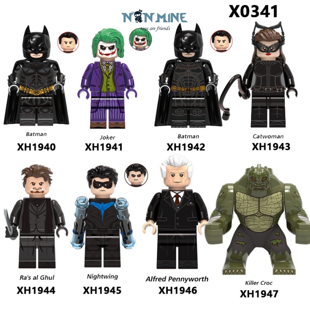 Minifigures Lắp Ráp Nguời Dơi Batman Cat Woman Phim Siêu Anh Hùng DC X0341