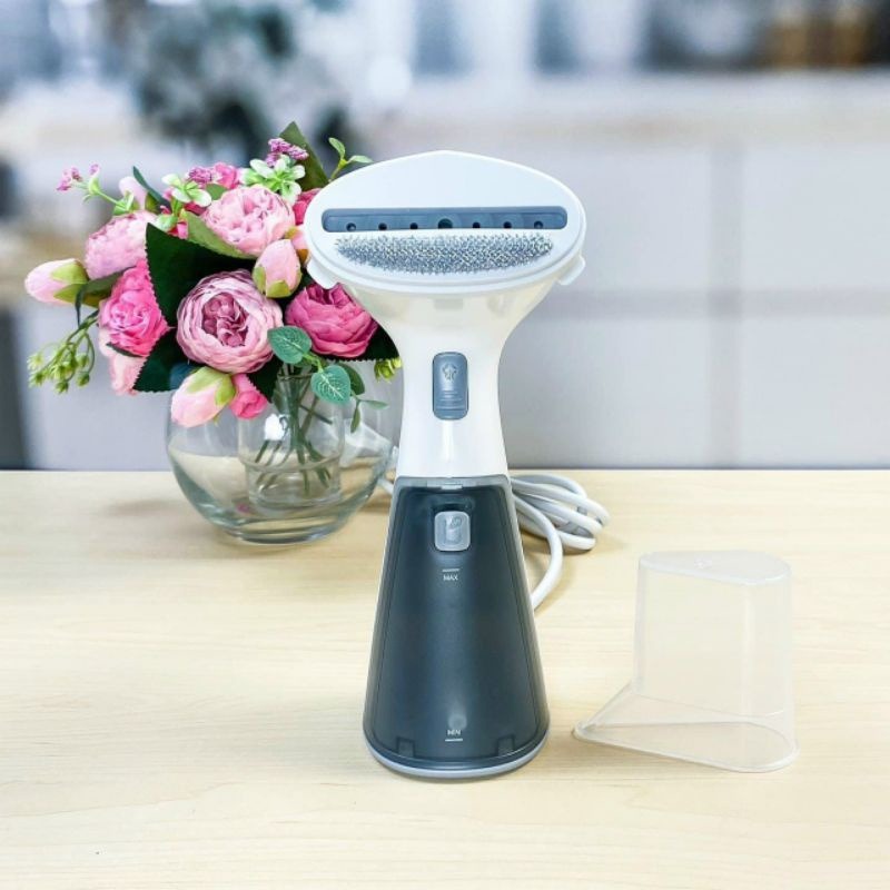 Bàn Ủi Hơi Nước Cầm Tay LocknLock ENI148WHT 1000W Mini Handy Steamer, Hàng Chính Hãng - JoyMall