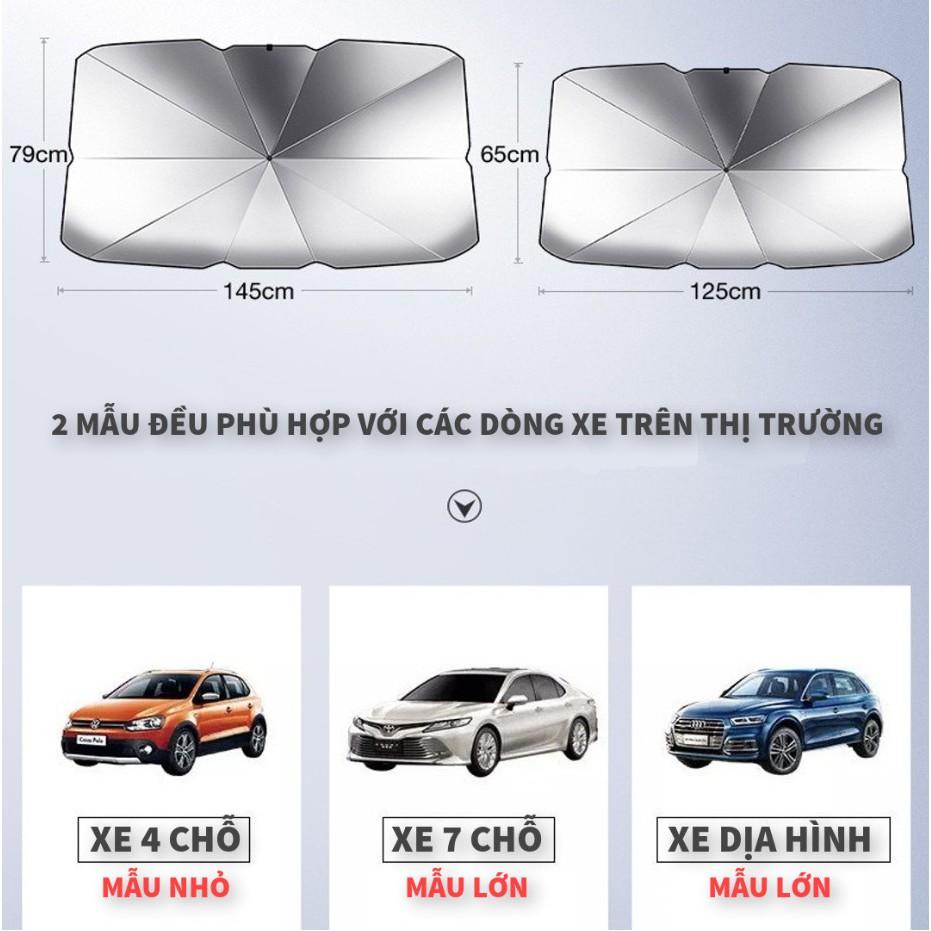 Ô Che Nắng Kính Lái Xe Ô tô - Bảo vệ nội thất ô tô, bảo vệ xế yêu của bạn - Dù che nắng kính lái xe hơi- chống tia UV