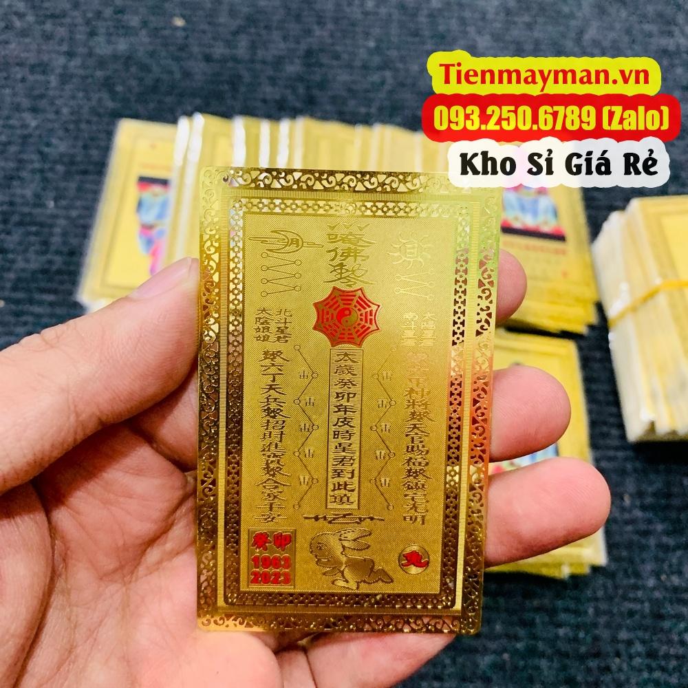 Thẻ kim bài thái tuế 2023