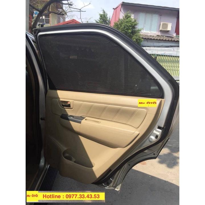 Rèm Che Nắng Xe Toyota Fortuner 2007-2015 Loại 1 Mr.OTO. Cam Kết Chuẩn Khít Theo Xe