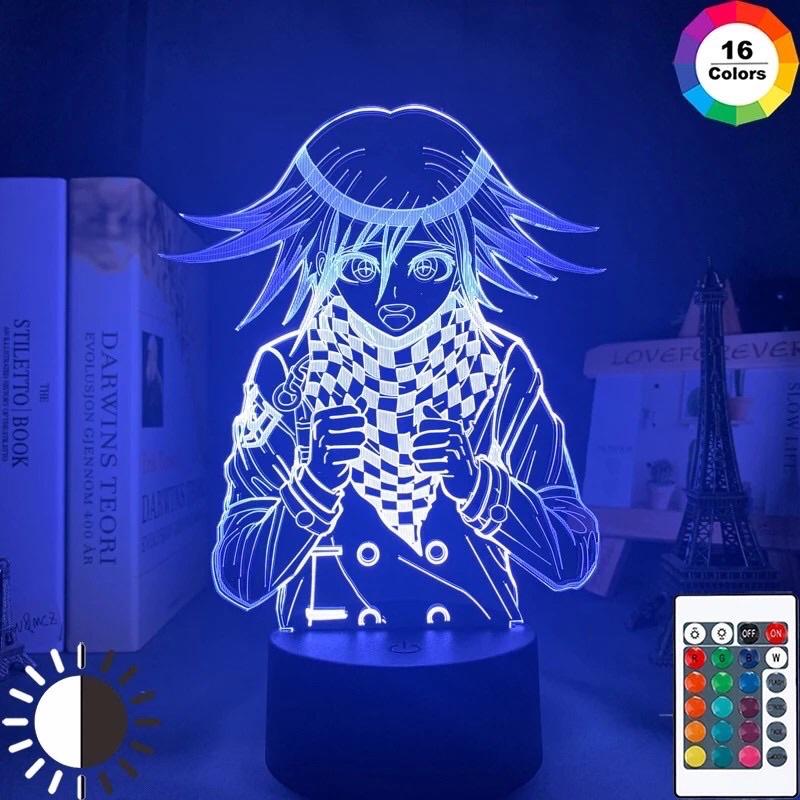 Đèn Ngủ Led 3d V3 Kokichi Oma Đèn Led 16 Màu