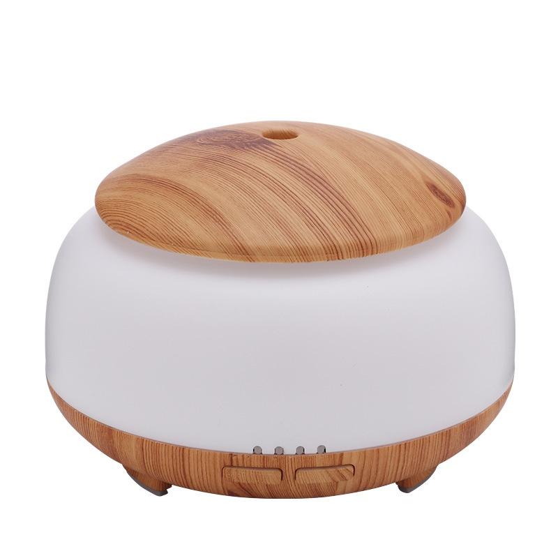 Máy Phun Sương Tạo Độ Ẩm Vân Gỗ Aroma Diffuser Có Led Cực Đep