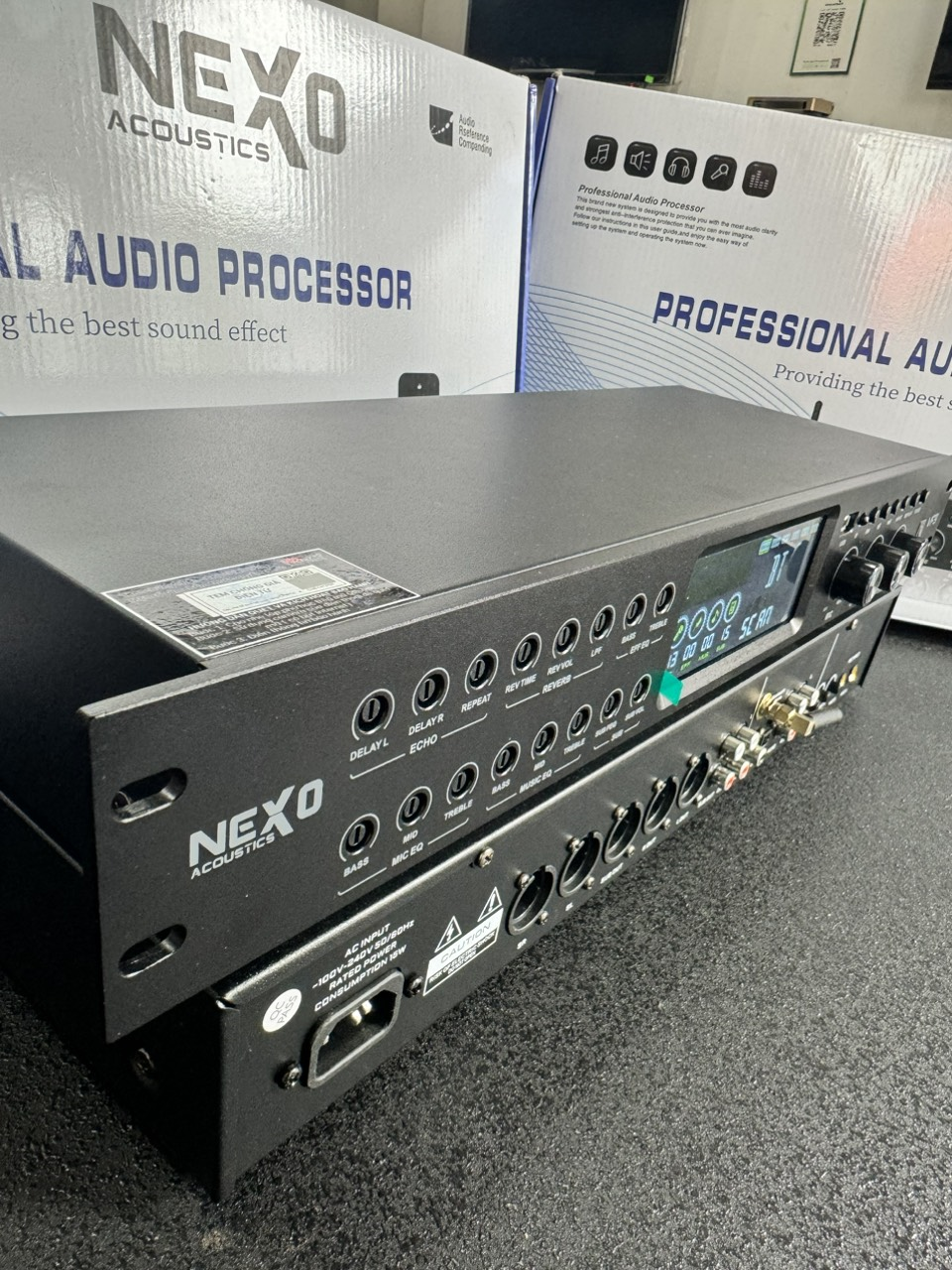 Vang Cơ Lai Số NEXO VF99 - Chống Hú Tự Động Di Tần - Tích Hợp Echo - Delay - Rerverb Siêu Hay - Hàng Nhập Khẩu