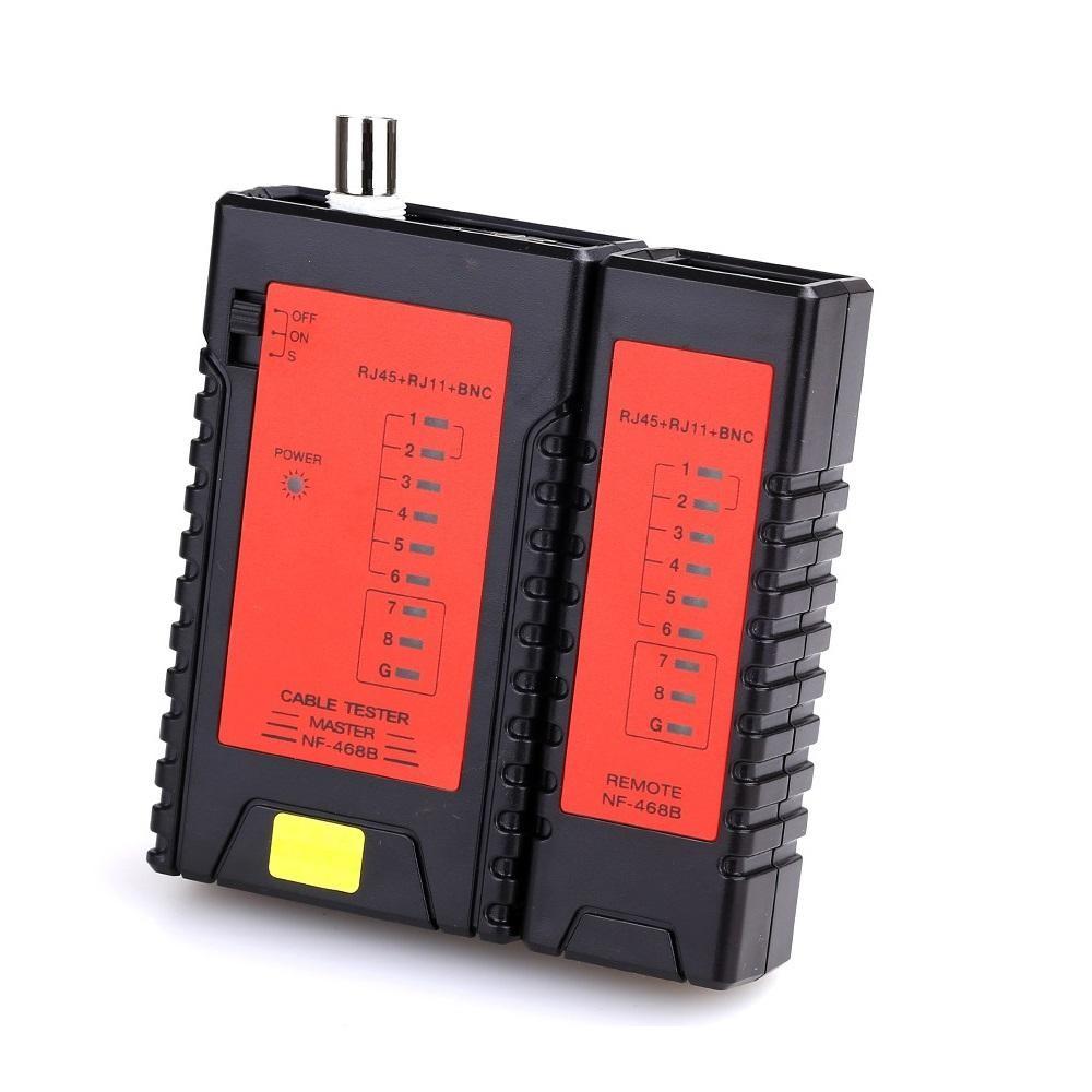 Máy kiểm tra cáp mạng đa năng Noyafa NF-468B + Tặng KD-1 và Hộp 100 RJ45