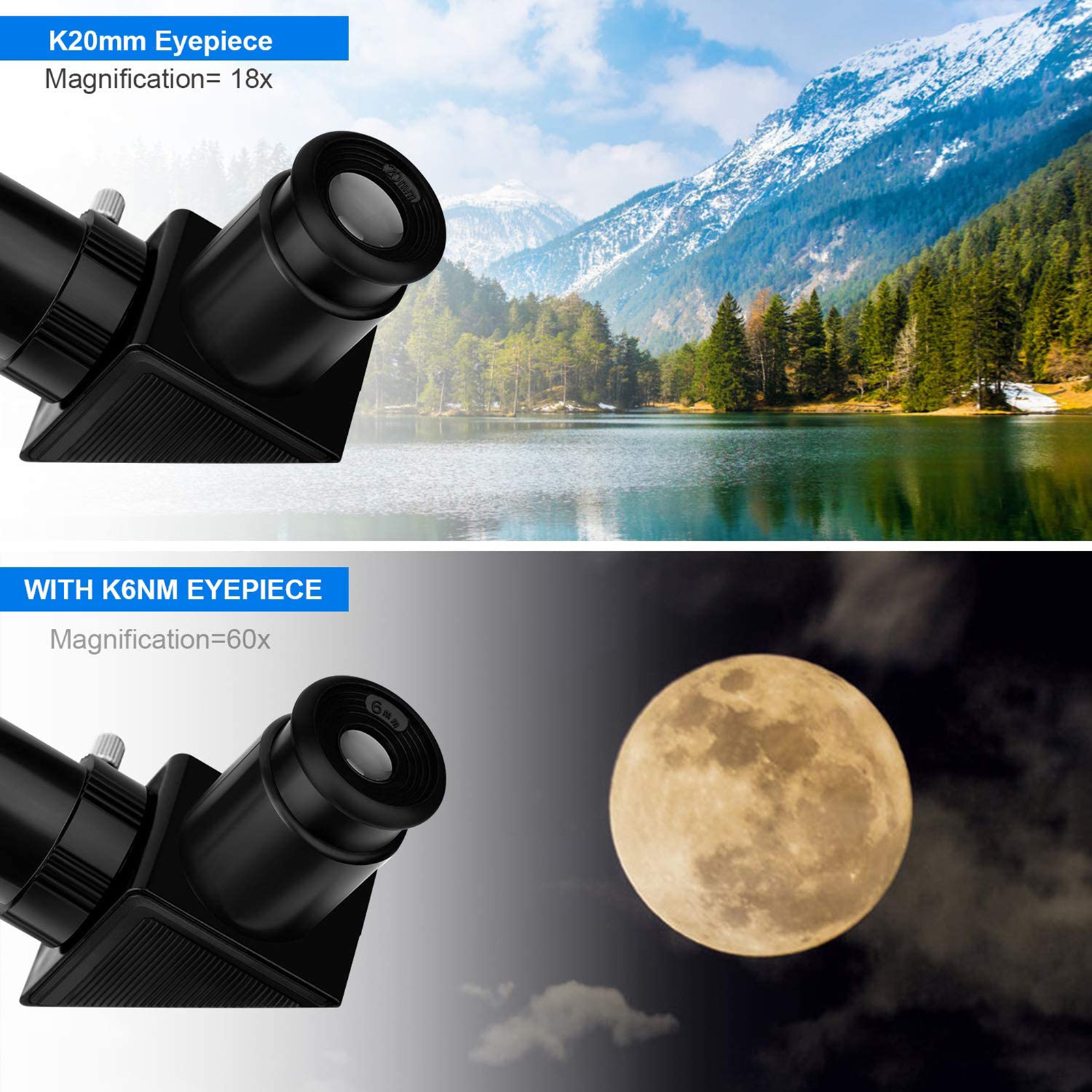 Kính viễn vọng kính thiên văn kèm chân đế dành cho trẻ em