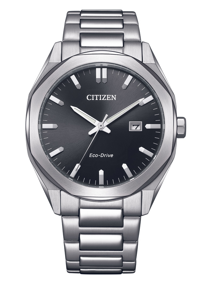 Đồng Hồ Nam Citizen Eco-Drive Dây Thép Không Gỉ BM7600-81E - Mặt Đen (41mm)