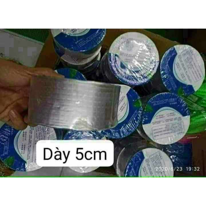 Băng Keo Chống Thấm, Chống Dột Dán Siêu Dính Trên Mọi Bề Mặt, Dán Mái Tôn, Dán Tường, Dán Ống Nước