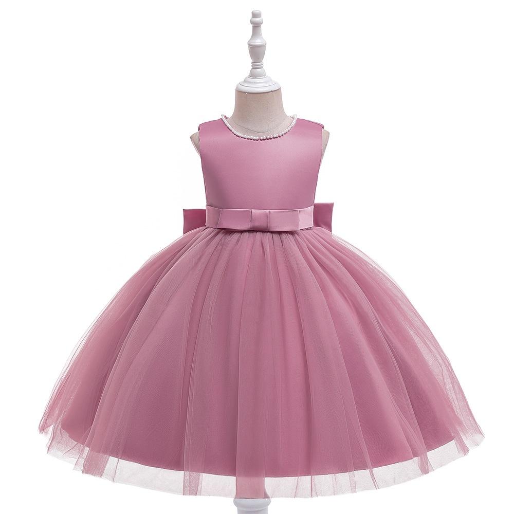 DC27 Size110-160 (13-40kg) Đầm công chúa cao cấp (Đầm voan xoè 3 tầng vải lụa dự tiệc đám cưới) hàng quảng châu