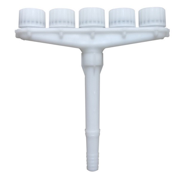Vòi Phun 5 đầu tưới cây diện rộng Vật Liệu ABS Tiết Kiệm Sức Lao Động tưới Bãi Cỏ 206862