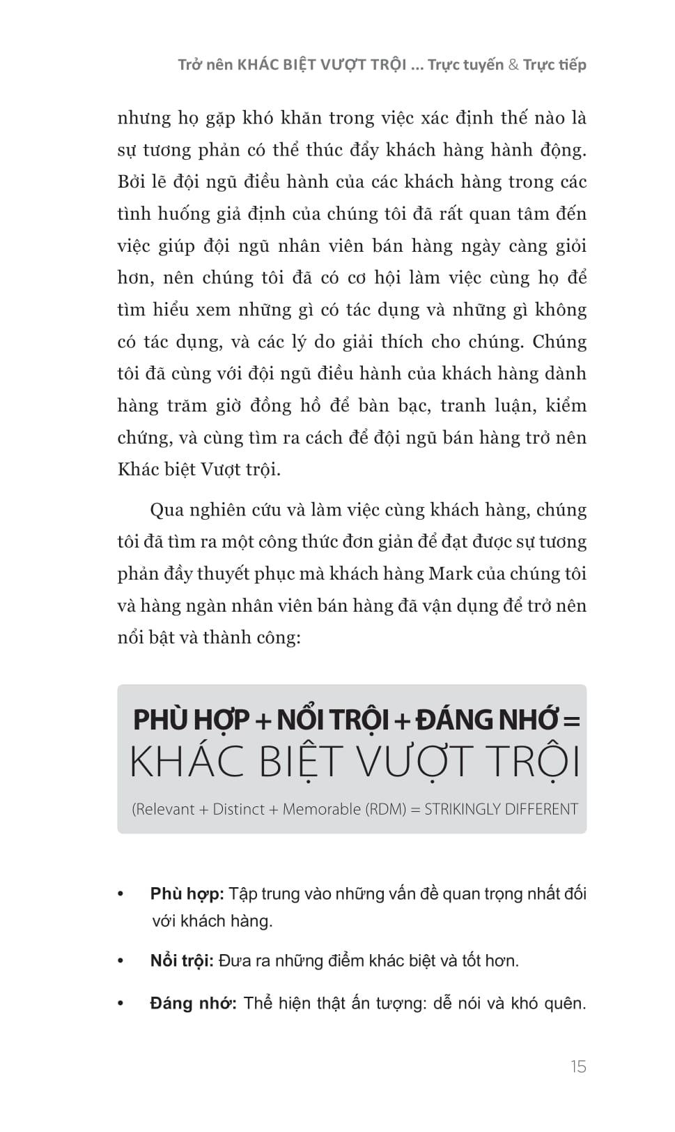 Sách - Tư Duy Và Phương Pháp Bán Hàng Đột Phá - Strikingly Different Selling