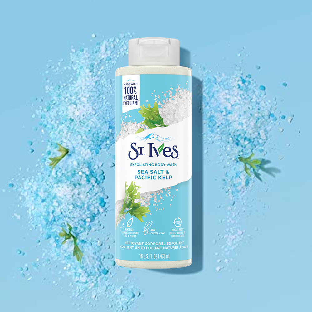 Sữa tắm dưỡng da St.Ives Trái Mơ/ Yến Mạch và Bơ/ Muỗi Biển/ Cam Chanh 473ml