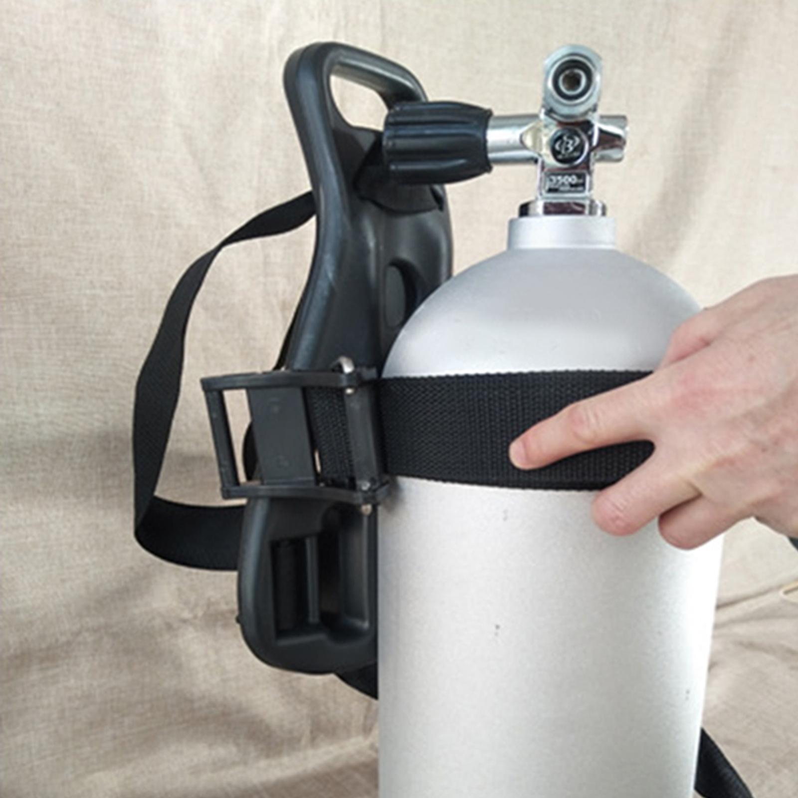 Portable Diving Tank Backpack Scuba Tank Holder Single  Bottle Support Bracket Gas Cylinder Holder
