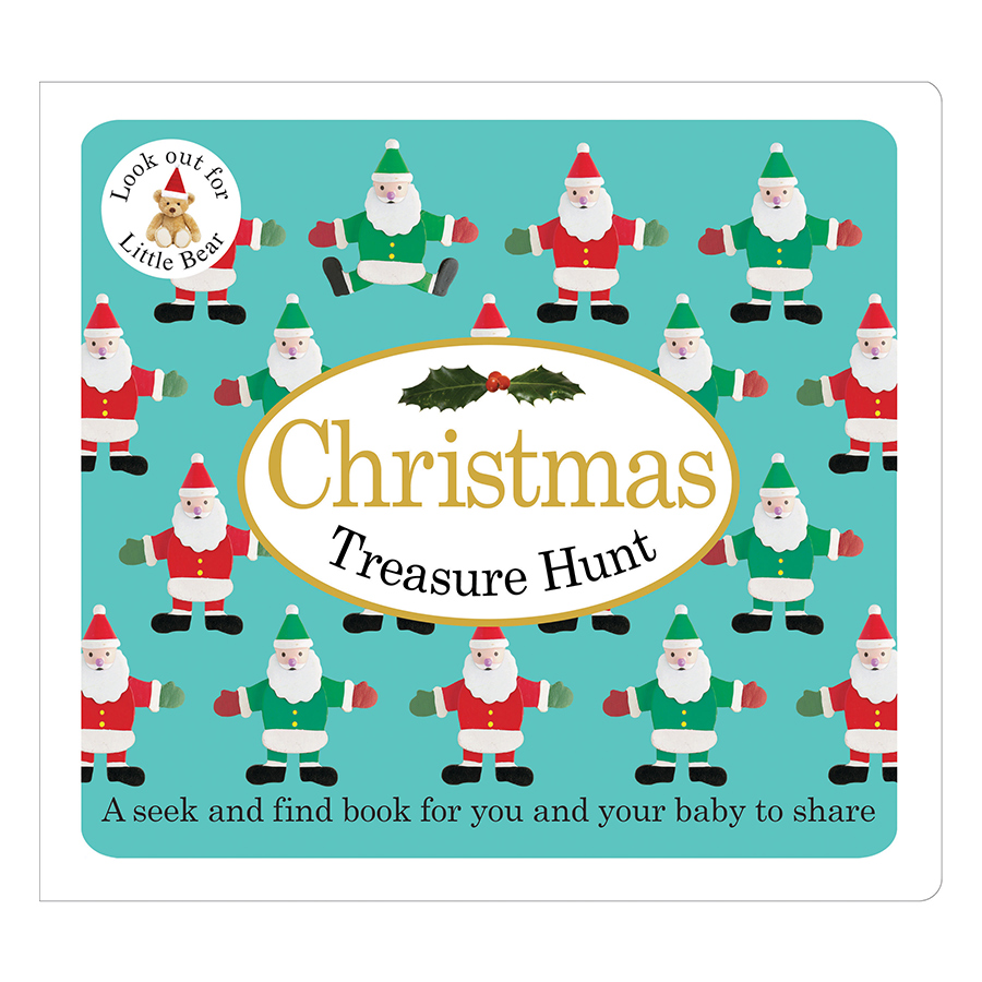 [Hàng thanh lý miễn đổi trả] Christmas Treasure Hunt: Baby Treasure Hunts - Baby Treasure Hunts (Board book)