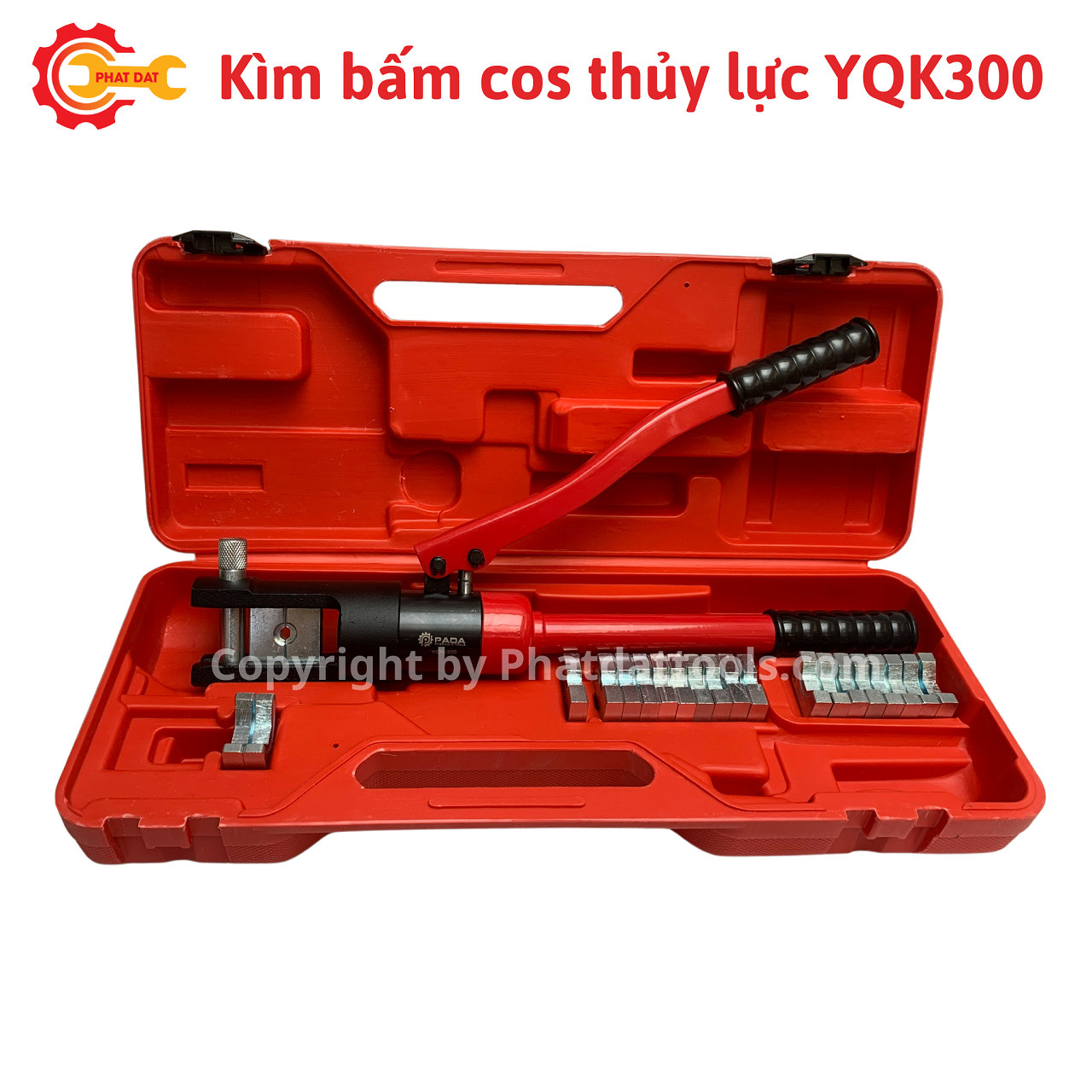 Kìm bấm cốt thủy lực PADA YQK300