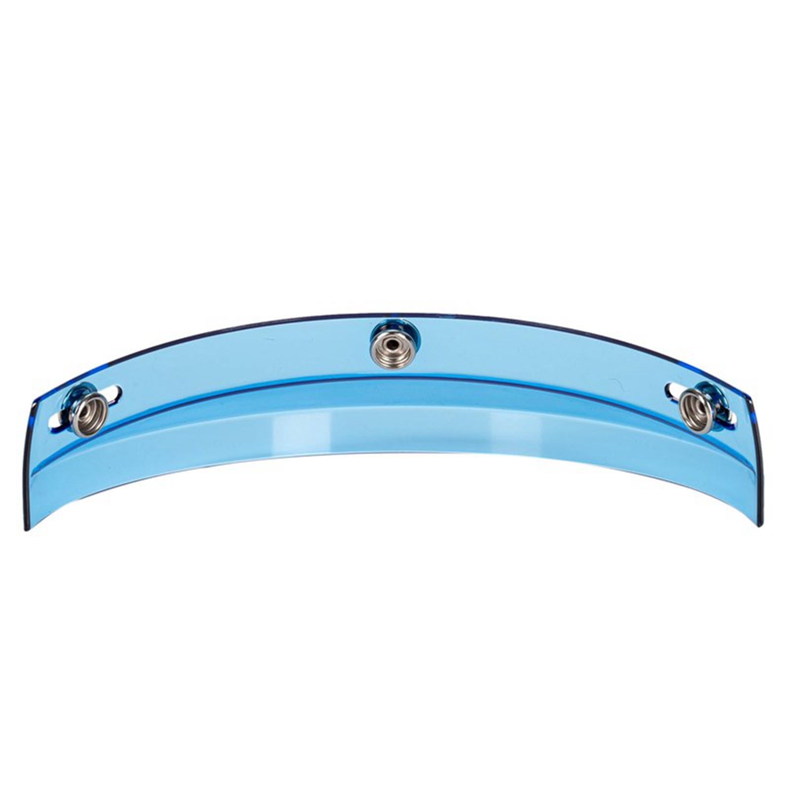 Visor 3 Snap for Helmets with 3 Buttons