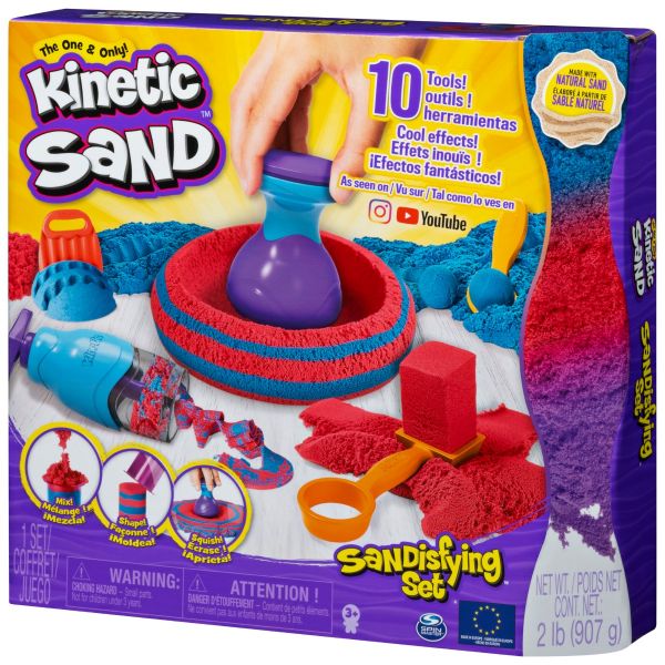 Đồ Chơi Bộ dụng cụ cắt và tạo hình cát KINETIC SAND 6047232