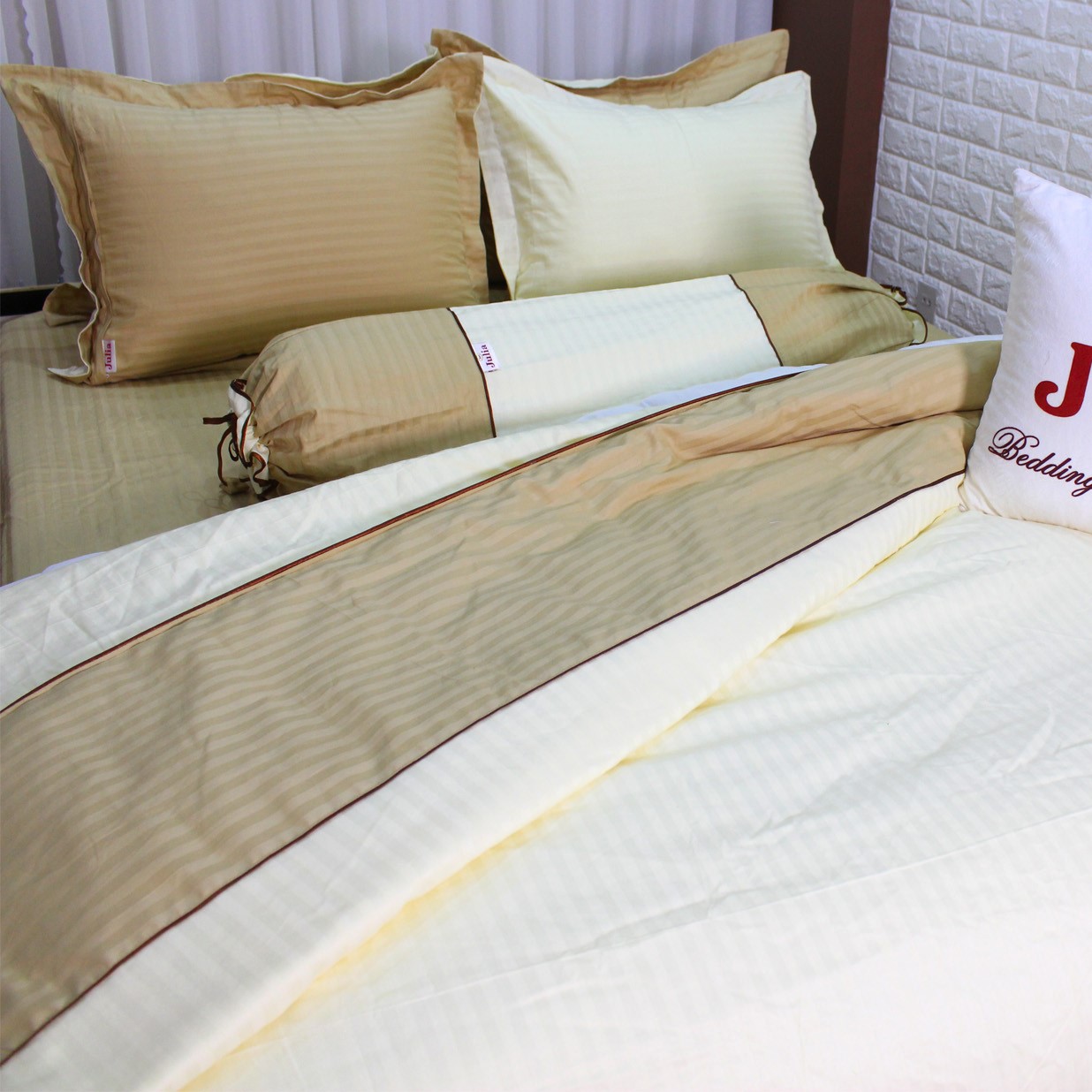 Chăn ga gối Julia 542 satin